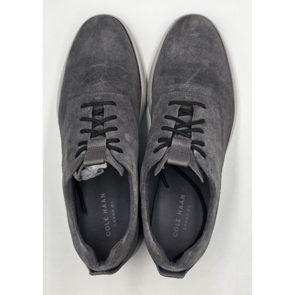 Cole Haan Grand Horizon Oxford C26361 Gray Suede Grand.OS Dress Shoes Men 10.5M main image 9